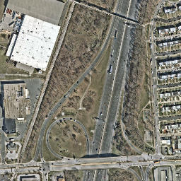 Satellite imagery of F 110 — NGS JV1310 — Baltimore, US, US