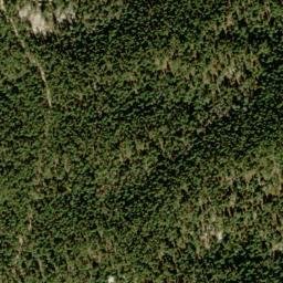 Satellite imagery of Cramer Number Two Pegmatite Mine, US