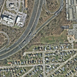 Satellite imagery of F 110 — NGS JV1310 — Baltimore, US, US