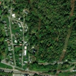 Satellite imagery of CLARKSBURG BLESSED TRINITY CH — NGS JX1929, US