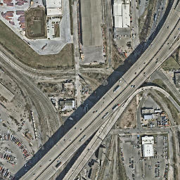 Satellite imagery of J 110 MDSRC — NGS JV1317 — Baltimore, US, US
