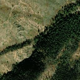 Satellite imagery of Devils Head Copper Mine, US