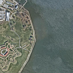 Satellite imagery of BALTIMORE AND OHIO PIER 32 USE — NGS JV5473, US