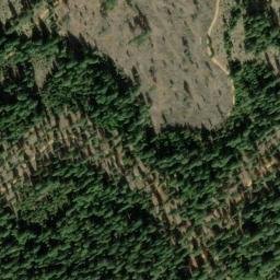 Satellite imagery of Chalk Bluff Ridge, US