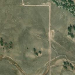 Satellite imagery of S 53 — NGS KK0223 — Elbert County, US, US
