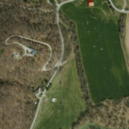Satellite imagery of Panther Lick Ridge, US