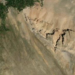 Satellite imagery of April Fool Number One Mine, US
