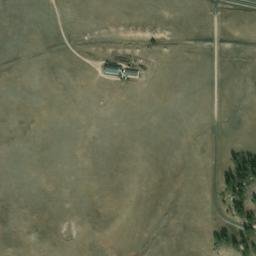 Satellite imagery of S 53 — NGS KK0223 — Elbert County, US, US