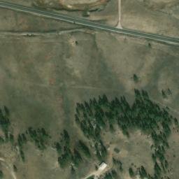 Satellite imagery of S 53 — NGS KK0223 — Elbert County, US, US