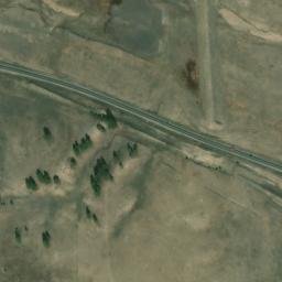 Satellite imagery of S 53 — NGS KK0223 — Elbert County, US, US