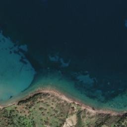Satellite imagery of Vráchoi Navágia, GR