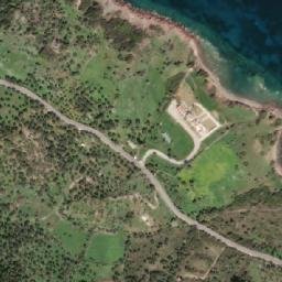 Satellite imagery of Vráchoi Navágia, GR