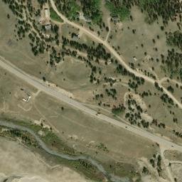 Satellite imagery of Platte River Placers Mine, US