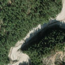 Satellite imagery of Poore Mine, US