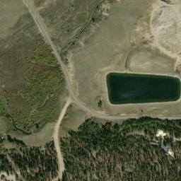 Satellite imagery of Platte River Placers Mine, US