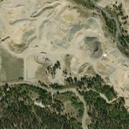 Satellite imagery of Platte River Placers Mine, US