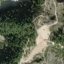 Satellite imagery of Poore Mine, US