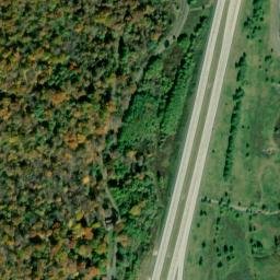 Satellite imagery of Allegheny Front, US