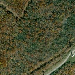 Satellite imagery of Allegheny Front, US