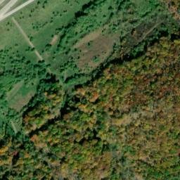 Satellite imagery of Allegheny Front, US