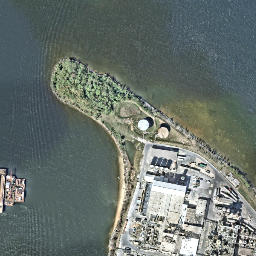 Satellite imagery of Sledds Point, US