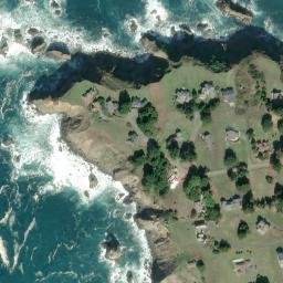 Satellite imagery of Salmon Point, US