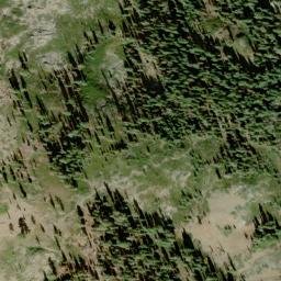 Satellite imagery of Lost Emigrant Mine, US