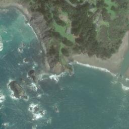 Satellite imagery of Navarro Point, US