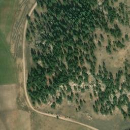 Satellite imagery of Q 53 — NGS KK0221 — Elbert County, US, US