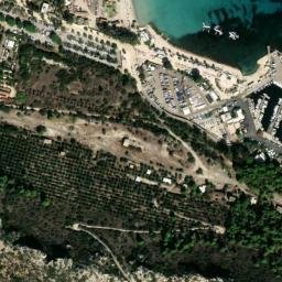 Satellite imagery of Capo Sant'Elia, IT