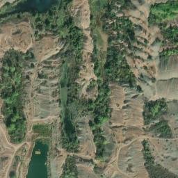 Satellite imagery of Hallwood Pit, US