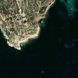 Satellite imagery of Capo Sant'Elia, IT