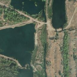 Satellite imagery of Hallwood Pit, US