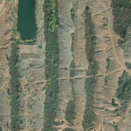 Satellite imagery of Hallwood Pit, US