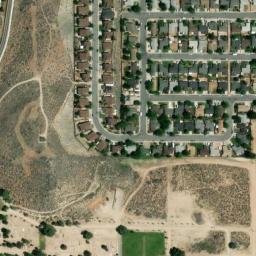 Satellite imagery of Lone Mountain, US