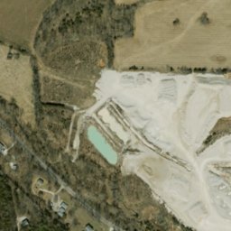 Satellite imagery of Bloomington Quarry, US