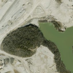Satellite imagery of Bloomington Quarry, US