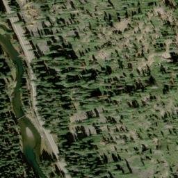 Satellite imagery of Thunder Cliff, US