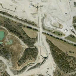 Satellite imagery of Bloomington Quarry, US