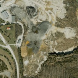Satellite imagery of Bloomington Quarry, US