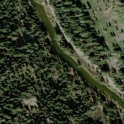Satellite imagery of Thunder Cliff, US