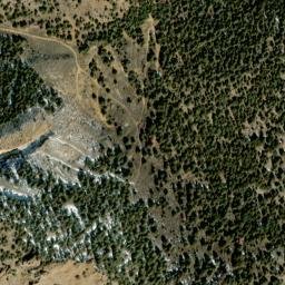 Satellite imagery of Hulley-Logan Mine, US