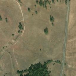 Satellite imagery of P 53 — NGS KK0220 — Elbert County, US, US