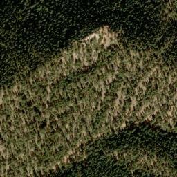 Satellite imagery of Lost Dutchman Mine, US