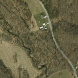 Satellite imagery of Devils Backbone, US