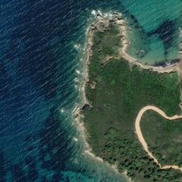 Satellite imagery of Ákra Agía Elénis, GR