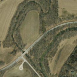 Satellite imagery of Devils Backbone, US