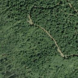 Satellite imagery of Bear Pen Ridge, US