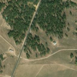 Satellite imagery of N 53 — NGS KK0219 — Elbert County, US, US