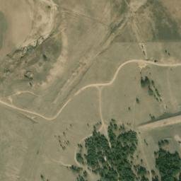 Satellite imagery of N 53 — NGS KK0219 — Elbert County, US, US